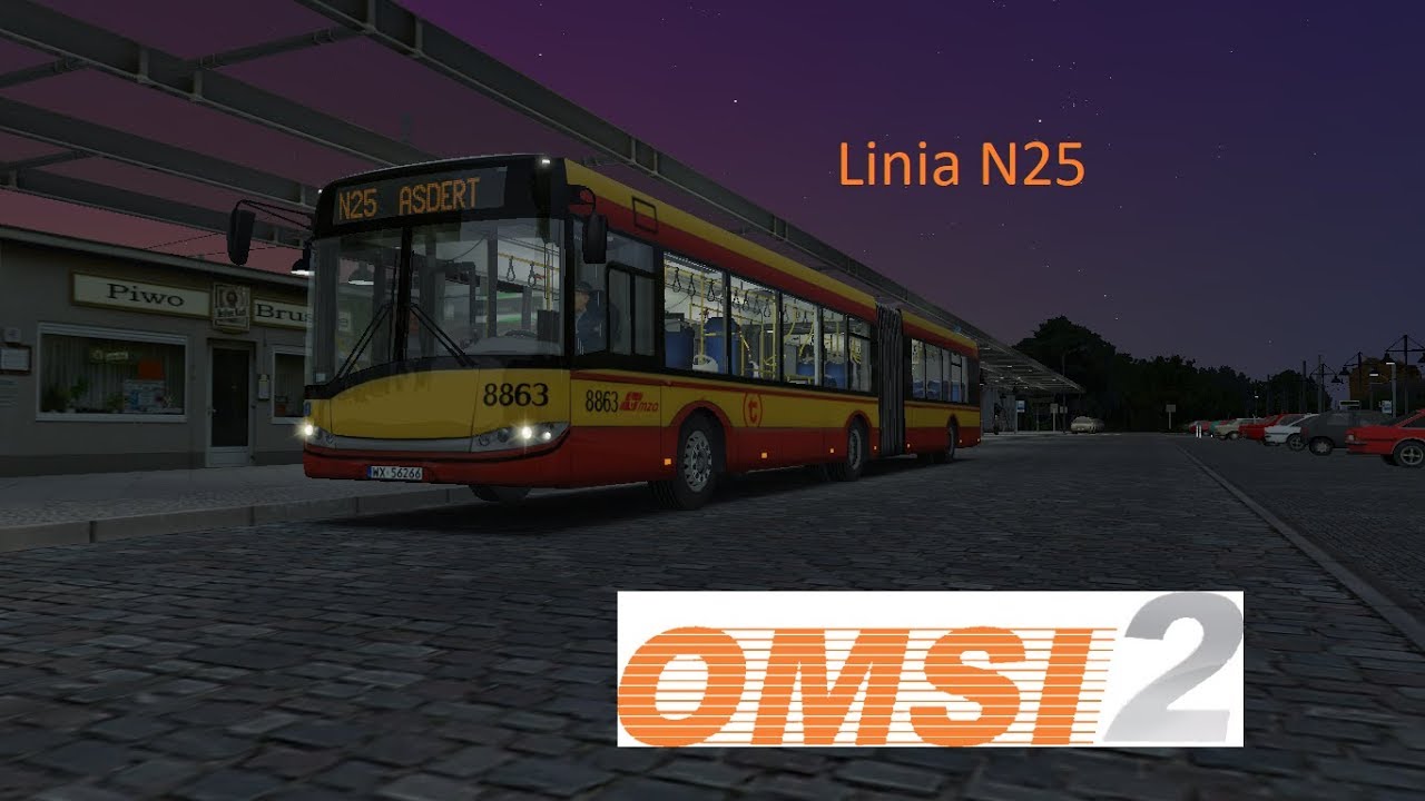 OMSI 2 Pobarowo Linia N25 Solaris Urbino 18 III