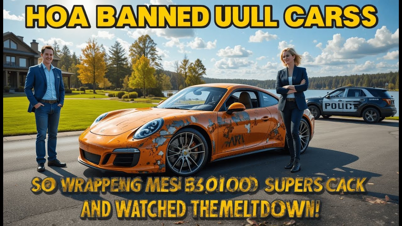 HOA Karen HATED My Supercar... So I Made It Look Like a $50 Junkyard Beater 😂 She LOST IT!