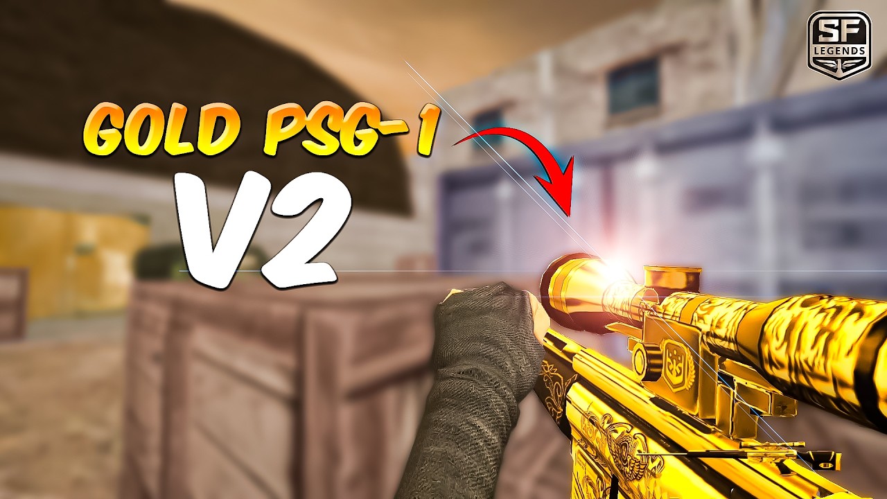 This is The NEW Version of GOLD PSG-1!!