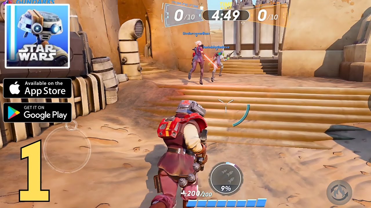 Star Wars Hunters | Gameplay Walkthrough Part 1 (Android, iOS)