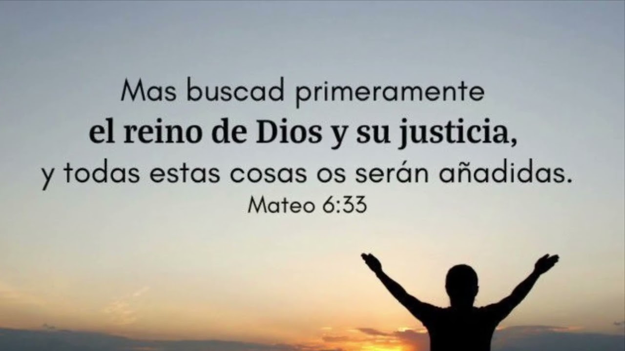 Buscad primero el reino de Dios 