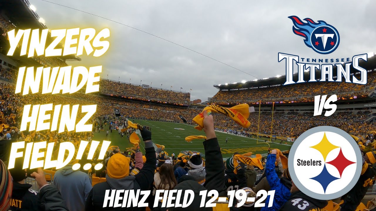 Titans vs Steelers at Heinz Field POV - Section 144