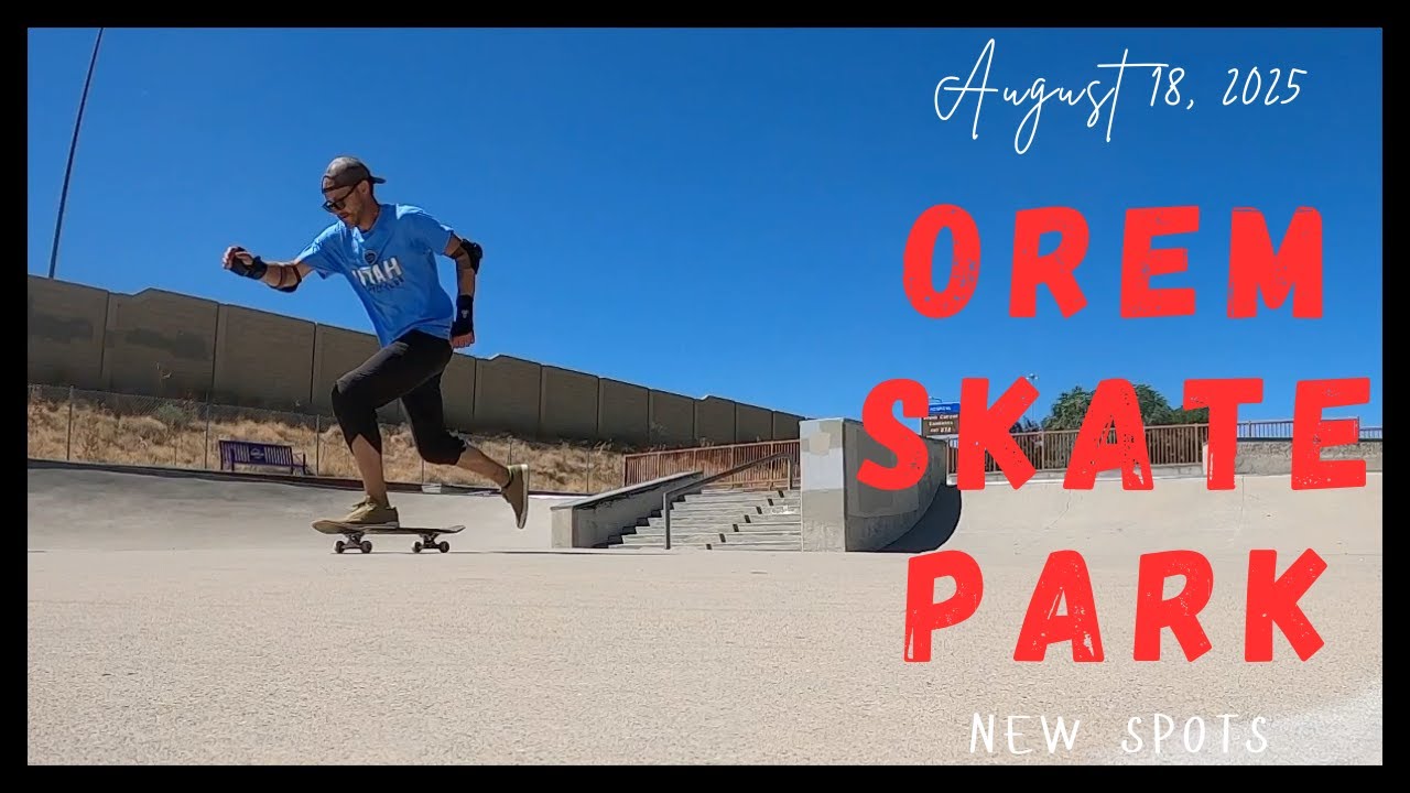 Pushin' Wood & 40: Aug 18, 2025 at OREM Skatepark (Utah)