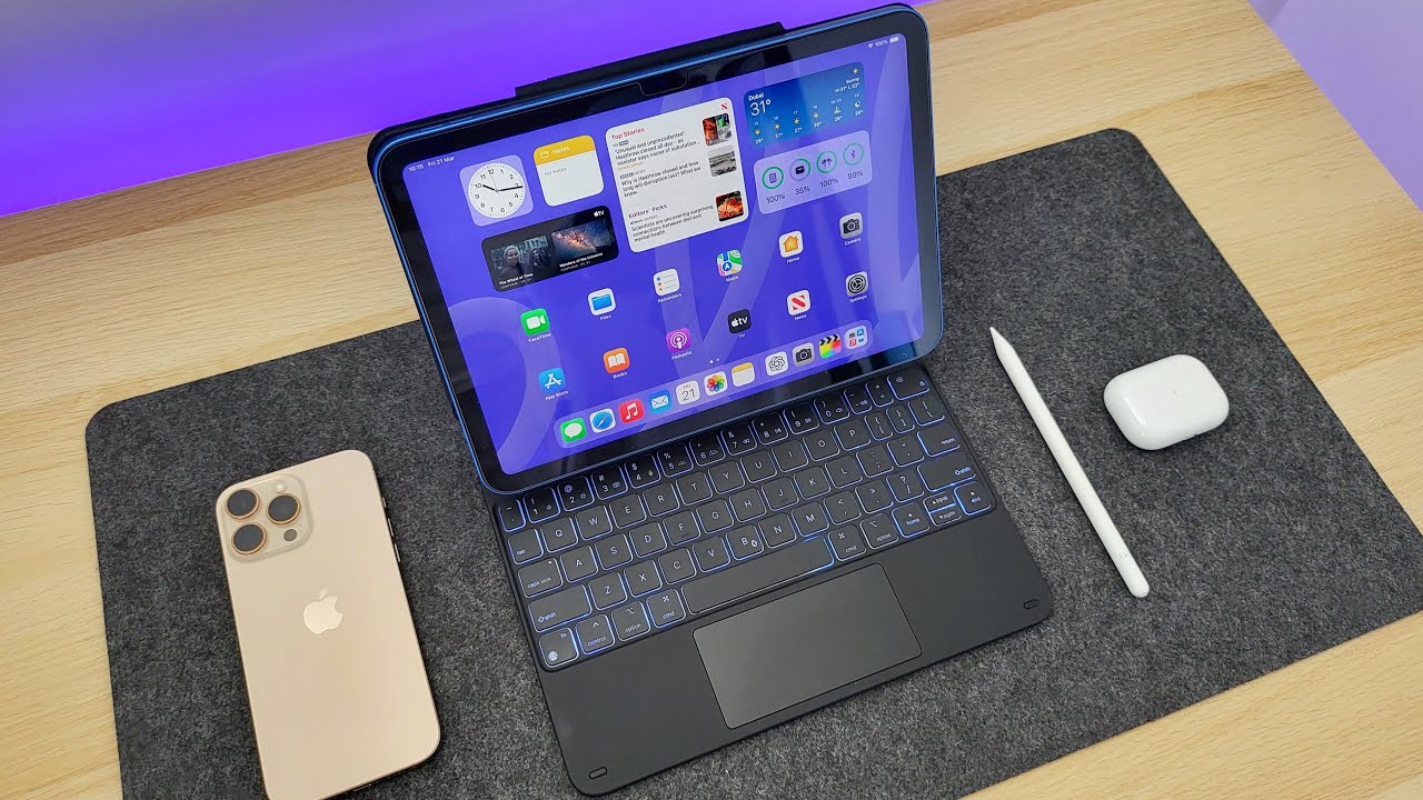 ESR Magnetic Float Style Keyboard Case for iPad 11th Generation - Full Review