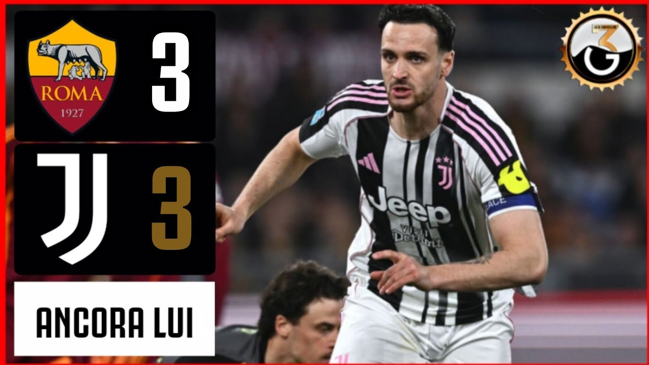 RIMONTA PAZZESCA || ROMA-JUVE 3-3