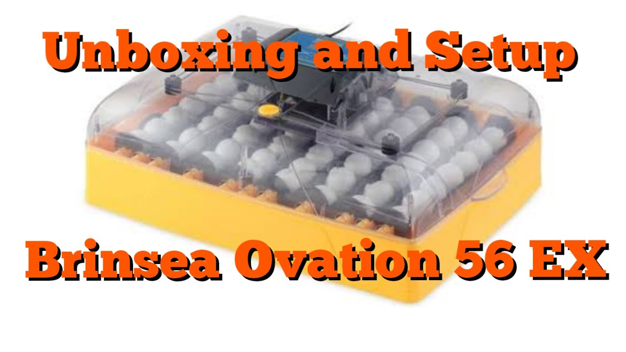 Brinsea Ovation 56 EX Unboxing & Setup ! The Best Set and Forget Invubator
