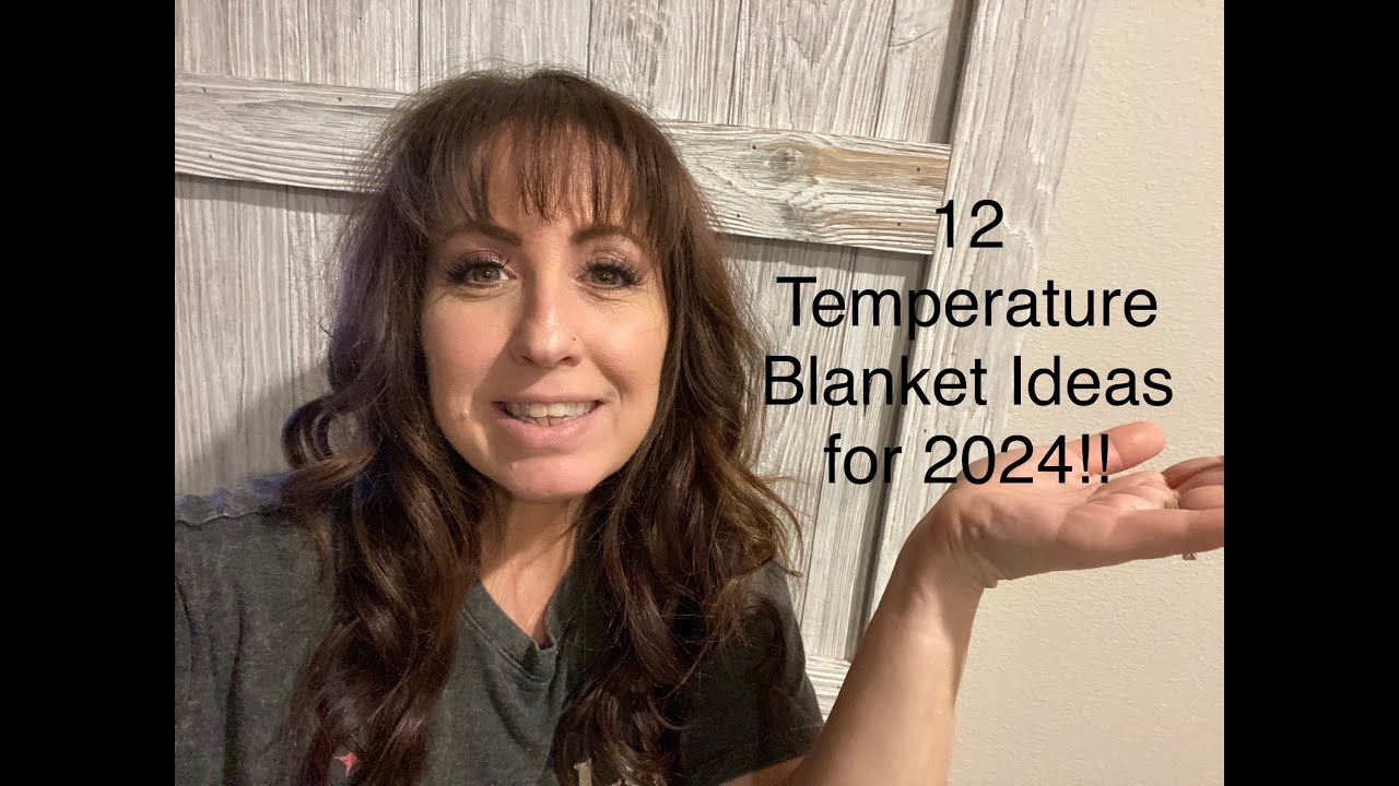 12 Temperature Blanket Ideas To Cast On in 2024!