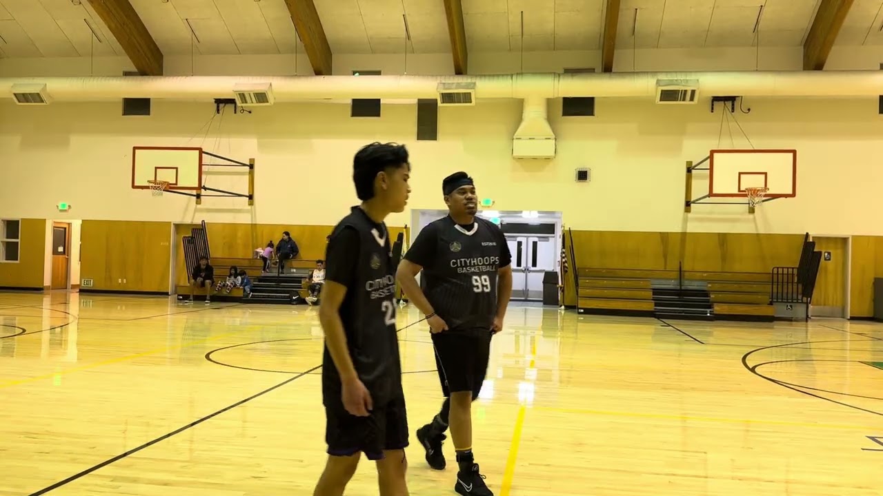 Cityhoops Sunday Draft Season 21 - Week 7 - Game 4: San Jose (blue) vs San Ramon (black)