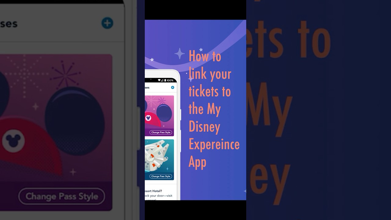 How to link your tickets to the My Disney Experience app