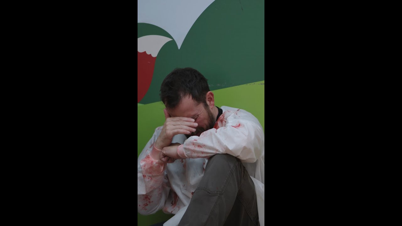Dr Whitaker finds Dr Robby after his panic attack | The Pitt | BINGE