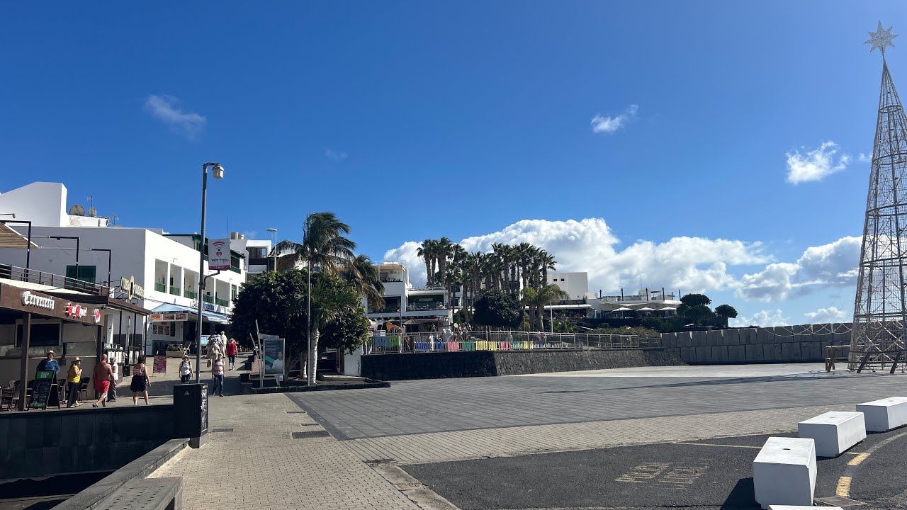Puerto del Carmen Harbour Restaurants walk, Lanzarote