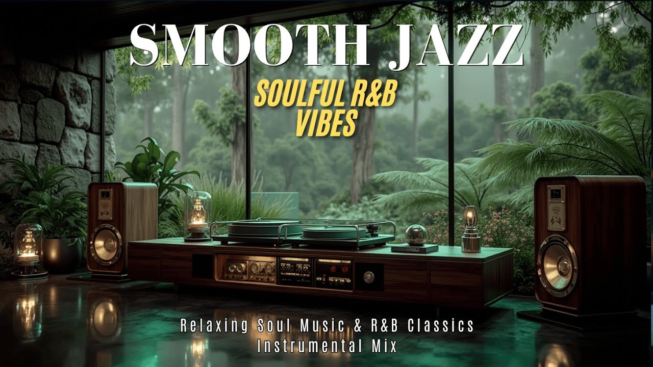 Smooth Jazz & Soulful R&B Chillout | Лесная Атмосфера для Расслабления и Фокуса