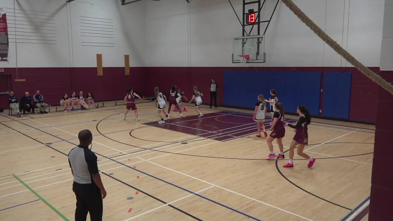 Visser-MacLeod QSSSA Juvenile Girls Basketball Tournament Day 1/Game 5: CRHS Chargers vs QHS Blazers