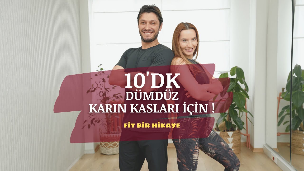 Dümdüz Karın İçin 10 Dakika! | Karın Kası Şekillendirme ve Göbek Eritme
