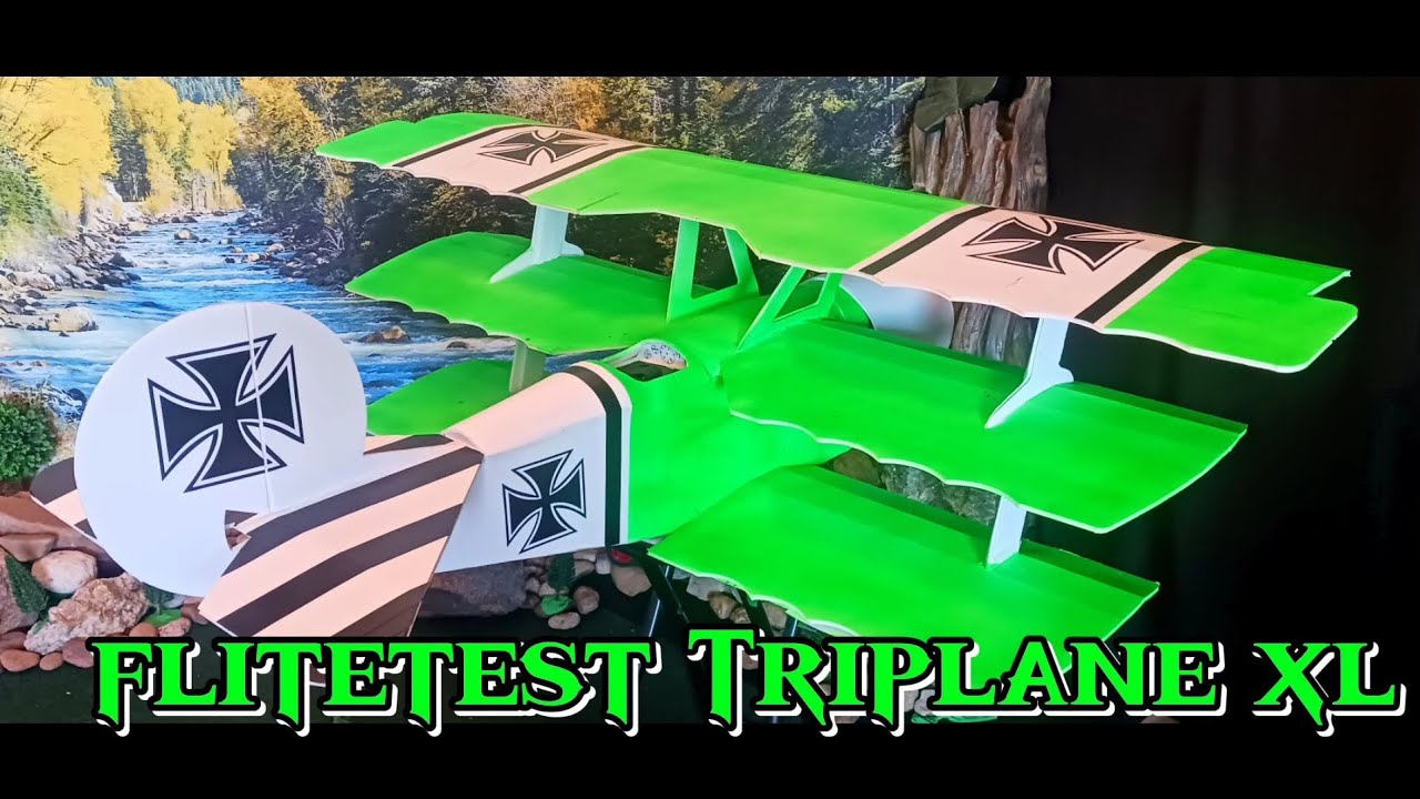 Flite Test Triplane XL Maiden flight #flitetest #rcairplane #rcaircraft #rcpilot #flying #aviation