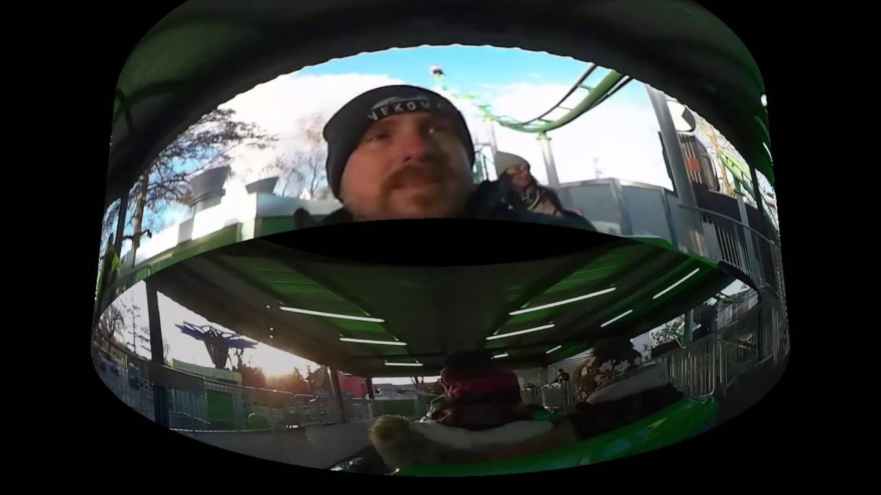 World's First - Ben 10 Ultimate Mission Drayton Manor Park 360degree panoramic OnRide