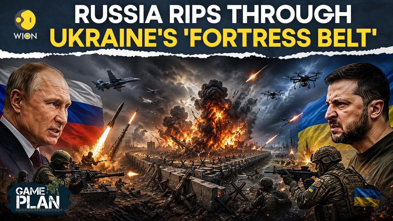 Russian Missiles Batter Ukraine's Last Defensible Frontline&nbsp;| Fall of Kostiantynivka |WION GAME PLAN