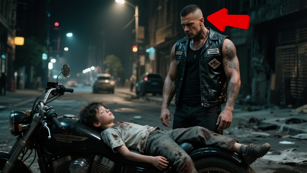 He Found A 7-Year-Old Stealing Sleep On His Bike—47 Hells Angels Bikers’ Reaction Made Him Weep