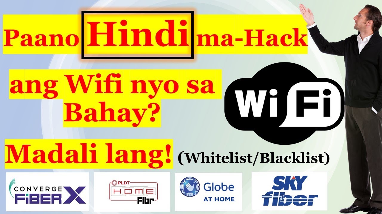 Pano HINDI ma-HACK ang Wifi sa Bahay? Blacklist/Whitelist - Converge/Globe/PLDT Fiber [Admin Access]