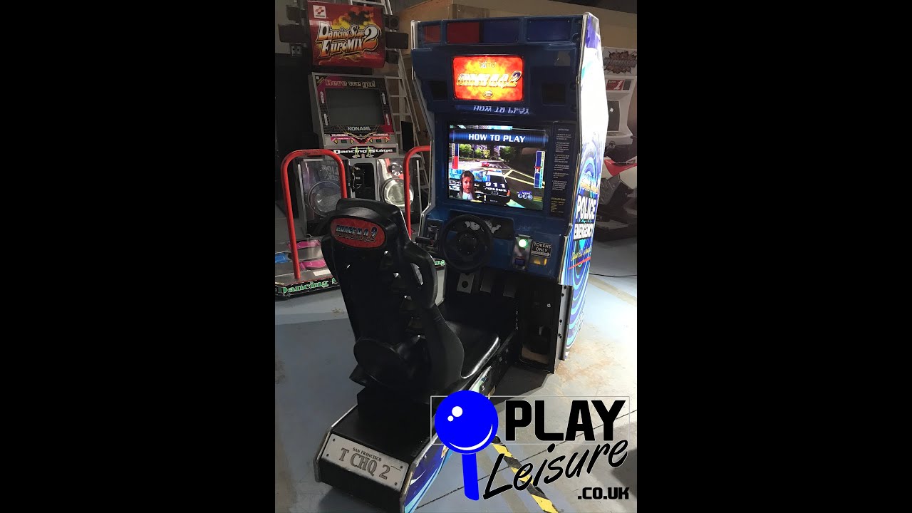 Taito's Chase HQ 2 Arcade Machine now available at Play Leisure...
