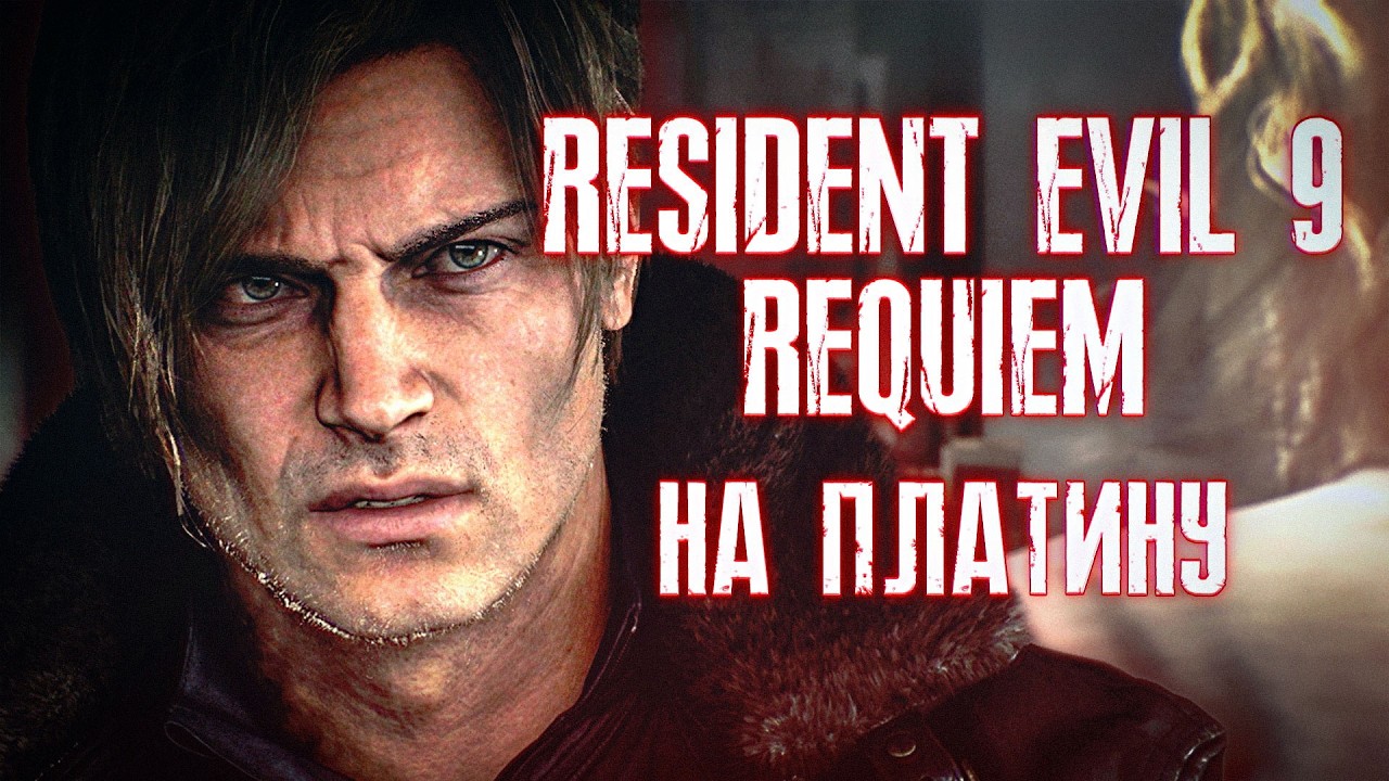 ДОБИВАЕМ ПЛАТИНУ RESIDENT EVIL REQUIEM Полное Прохождение на Русском