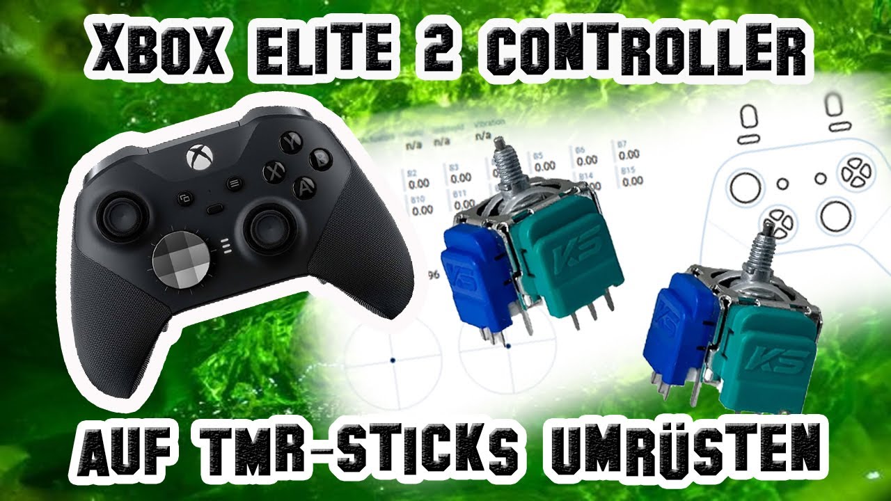 Xbox Elite 2 Controller mit TMR Sticks ausrüsten möglich? [Port-Repair]