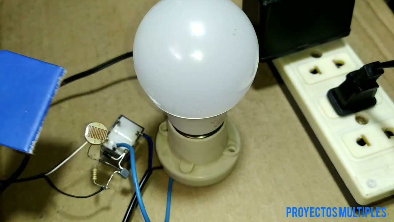 Luz Automática Nocturna Con Rele