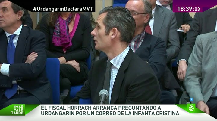 Las expresiones más utilizadas en la declaración de Urdangarin