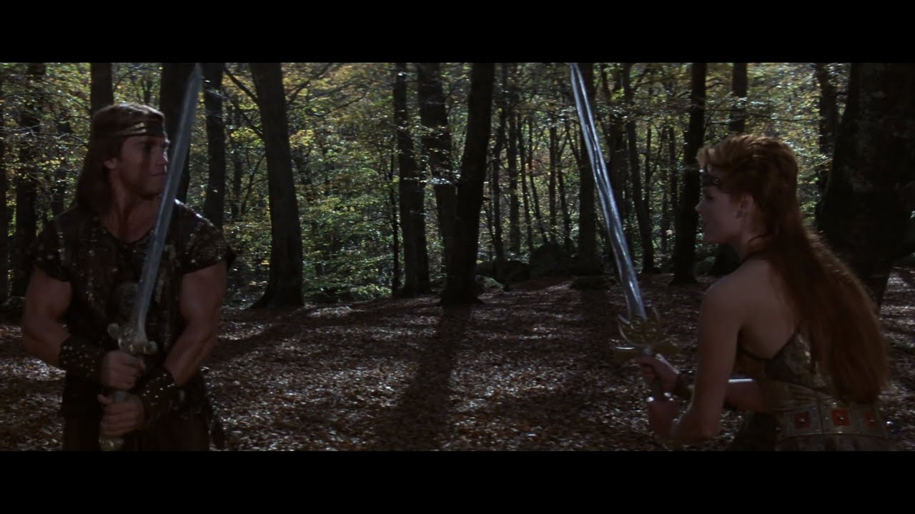 Red Sonja (1985) - Red Sonja vs Kalidor