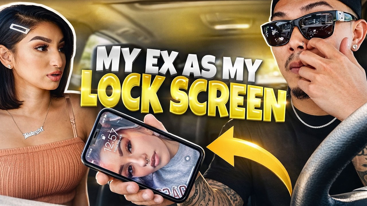 I Put My EX as My Lock Screen Prank!