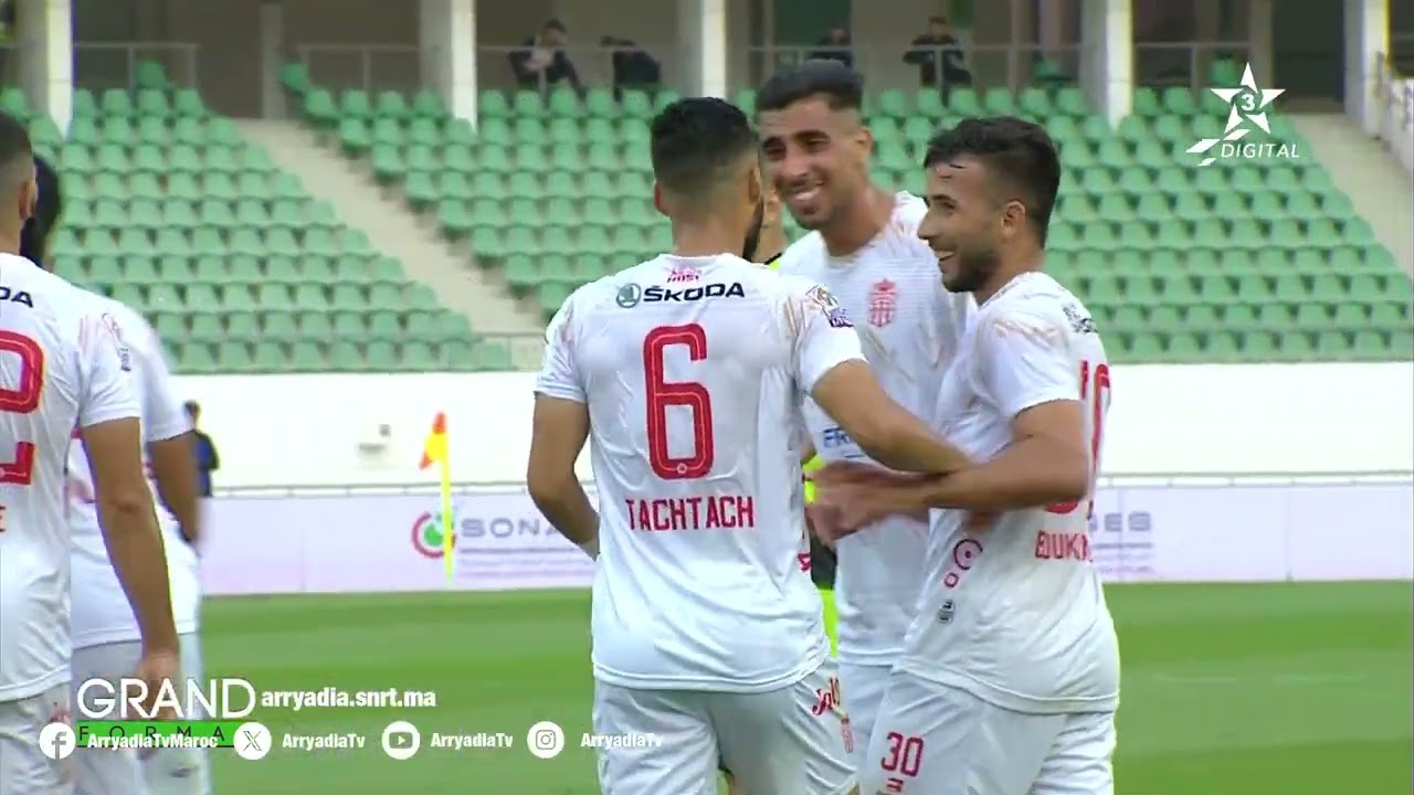 حسنية أكادير يفوز على حساب ضيفه يوسفية برشيد