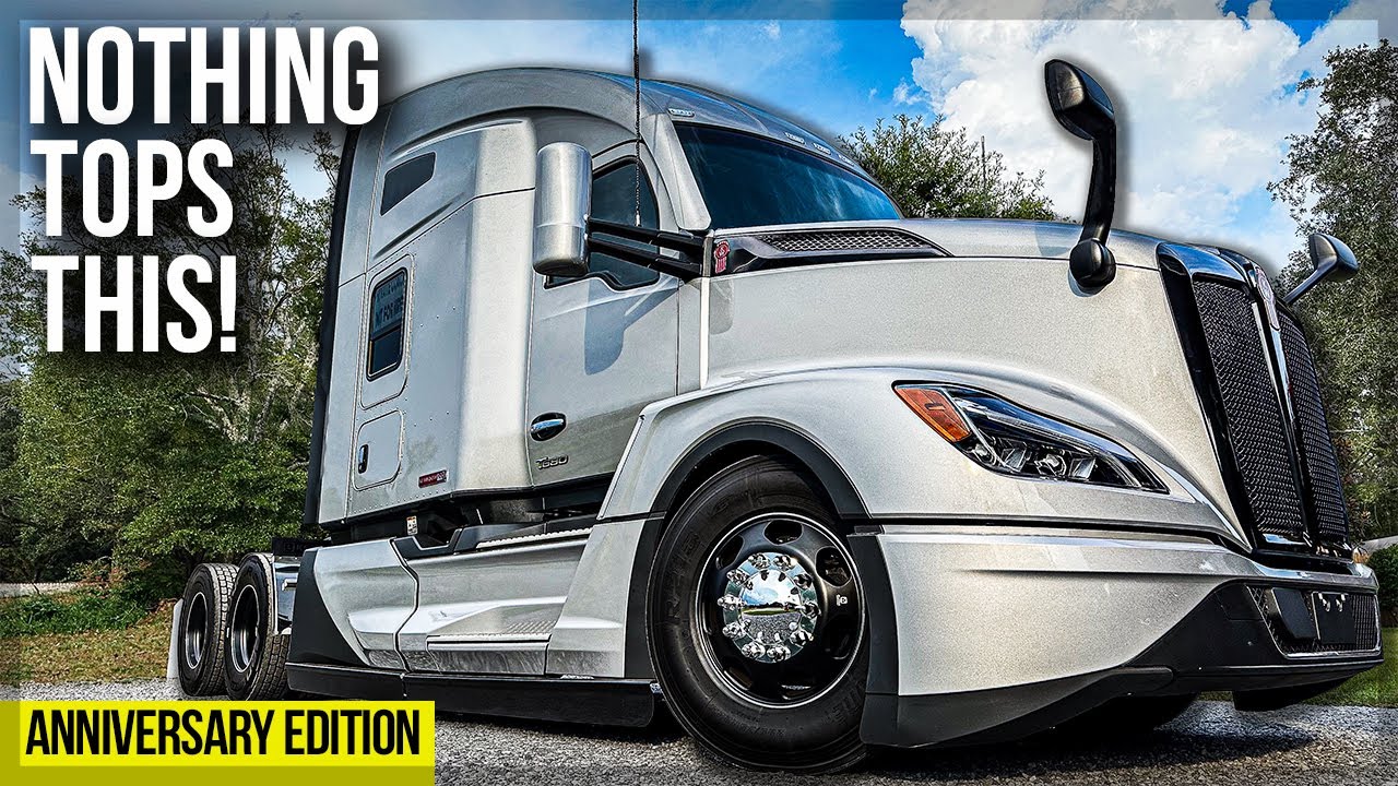 Лучший в линейке HDT RV Hauler. ПОЛНЫЙ ТУР! // Kenworth T680 2024 года, юбилейная версия, 100 лет