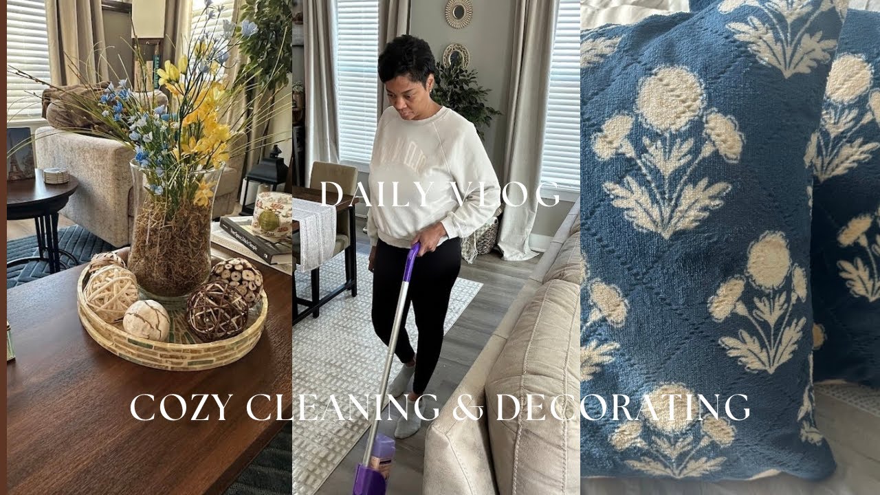 Cozy Vlog | Cleaning & Decorating, New Decor & A Prayer for Peace