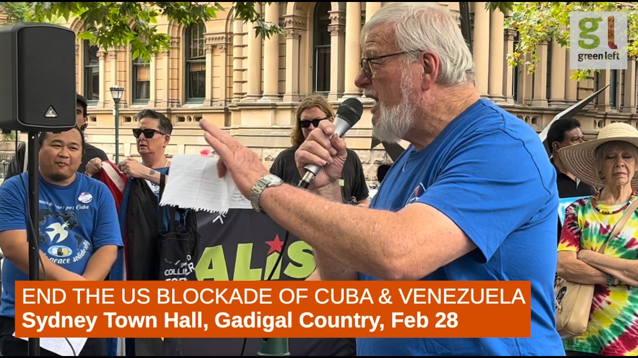 End the US blockade of Cuba and Venezuela