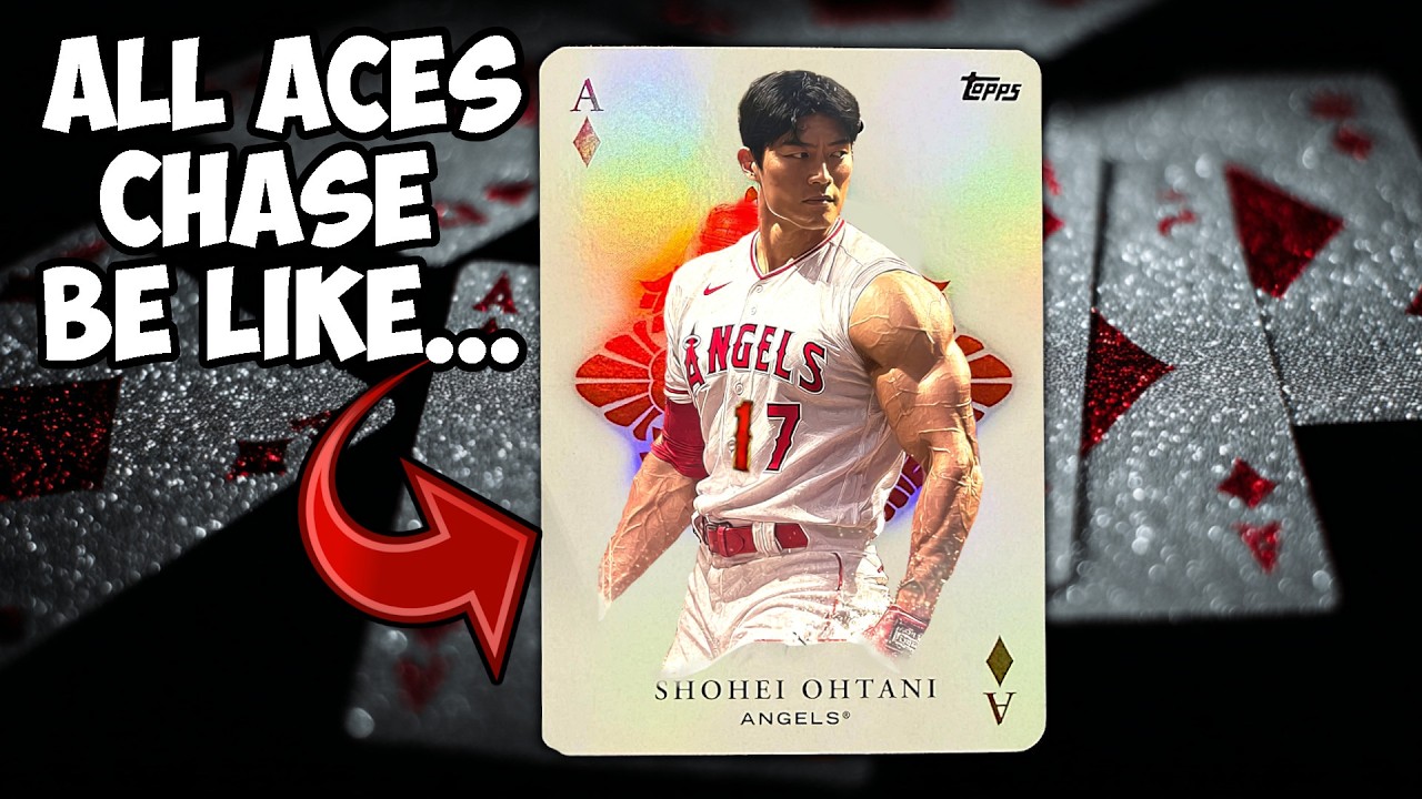 В погоне за карточкой OHTANI All Aces EXPLOSION и в день отправки по почте!