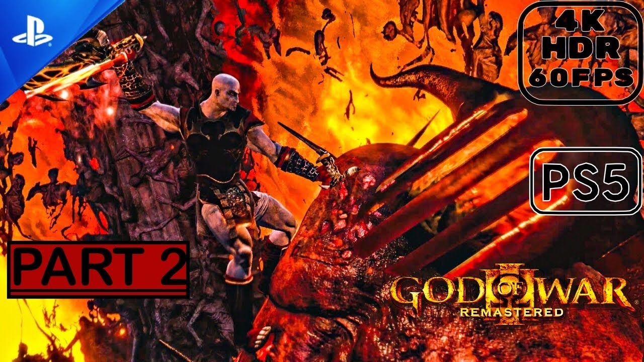 God Of War 3 Remastered PS5 - Gameplay Walkthrough (60FPS HDR 4K) Part 2 No Commentary