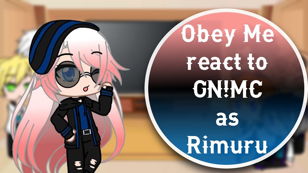 Obey Me react to GN!MC as Rimuru II Requested II