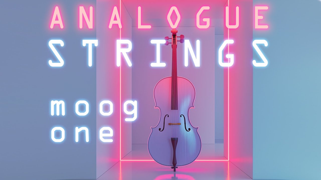 ANALOGUE STRINGS Moog One presets Demo.