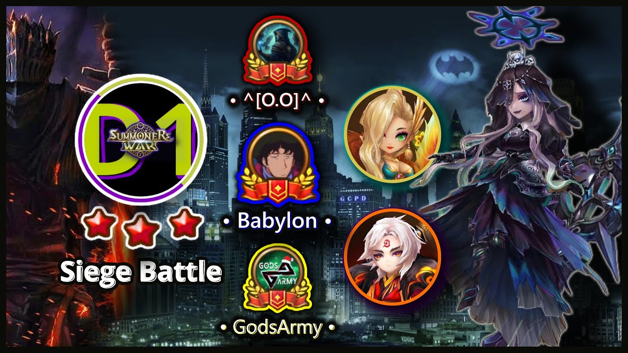 [SW - Siege G3 EU] A terrible threat lies upon Gotham City.