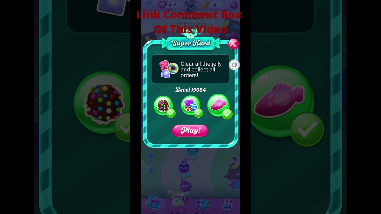 Unlimited Booster & Unlock All Level : Candy Crush Saga -With Facebook connecting Everything 9999999