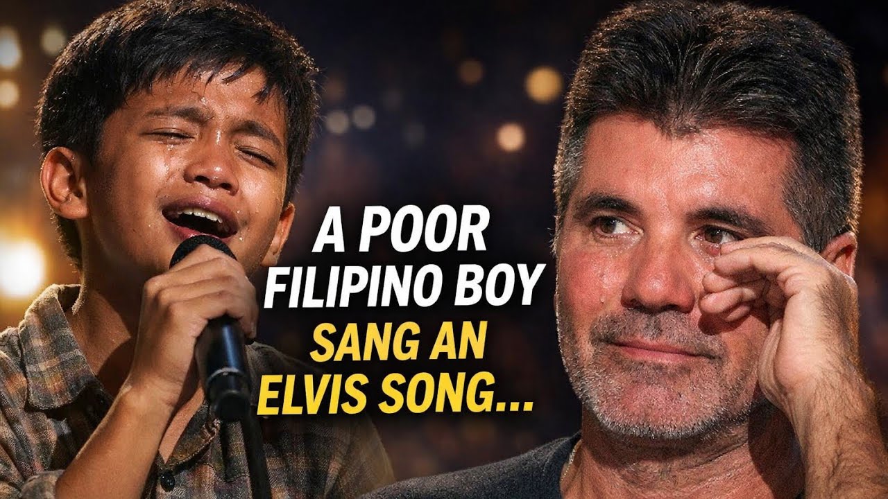 Blind 12-Year-Old Filipino Kid Shocks AGT Judges – Simon Cowell CRIES on Stage 😭