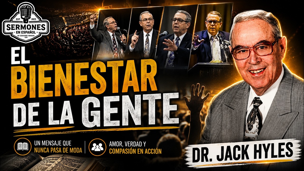 Dr. Jack Hyles en español “El bienestar de la gente” Video