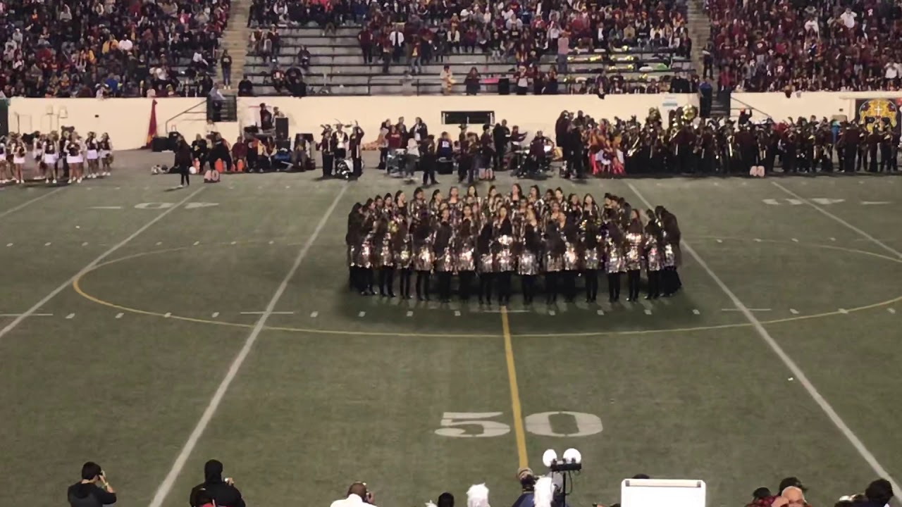 Garfield HS pom team 2019 @ East LA classic