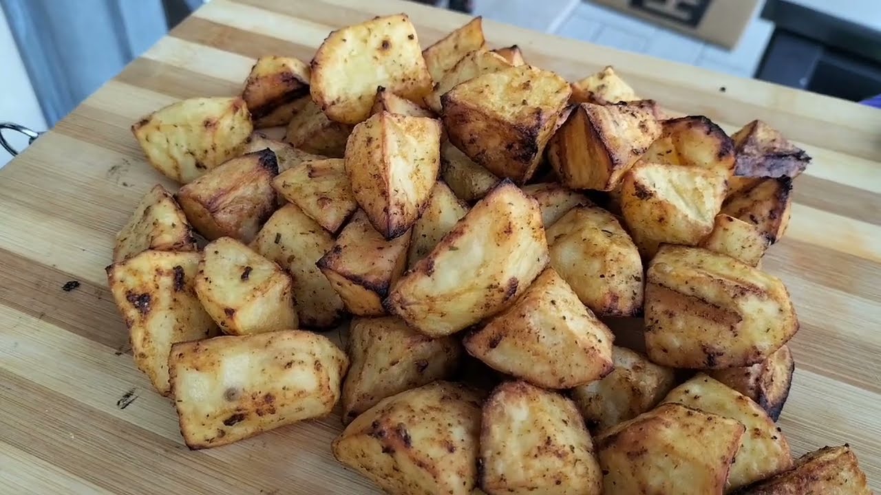 Patate in Weber Master Touch 57