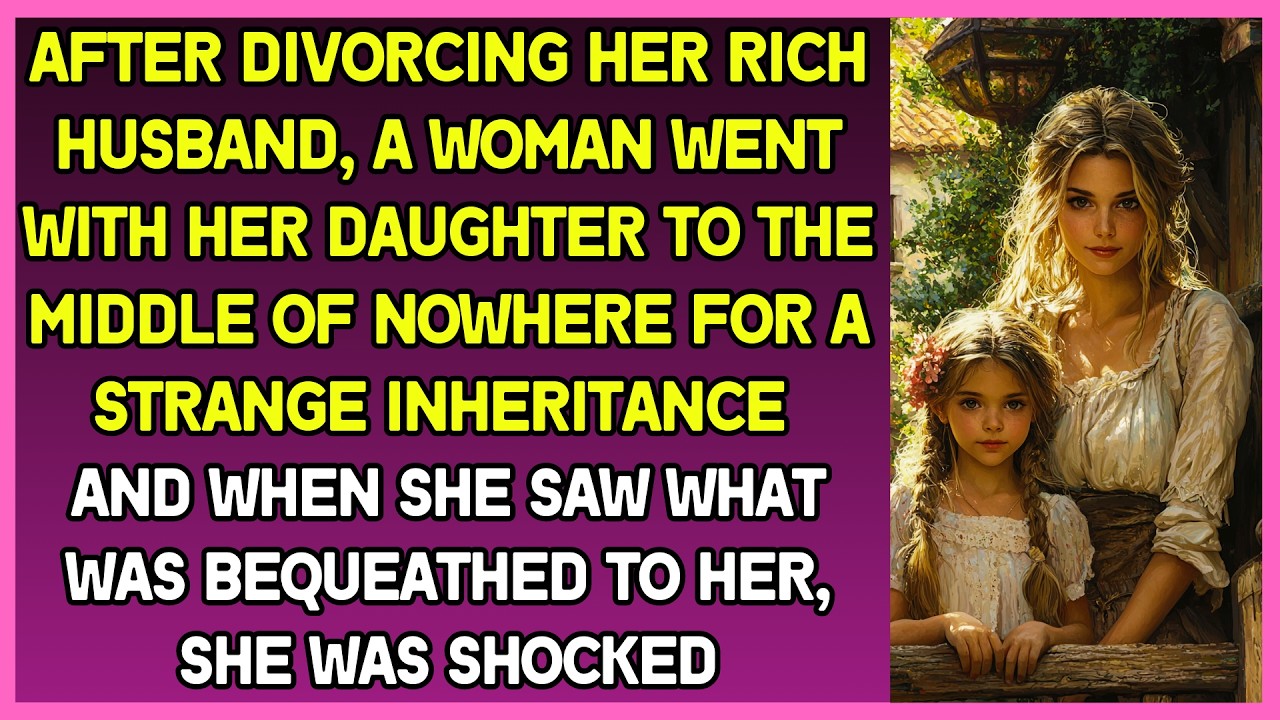 After divorcing her rich husband, a woman went to the middle of nowhere for a strange inheritance