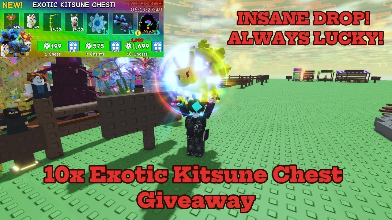 I Tried the New Corruption Update and THIS Happened! 👹 | 10x Exotic Kitsune Chest Giveaway