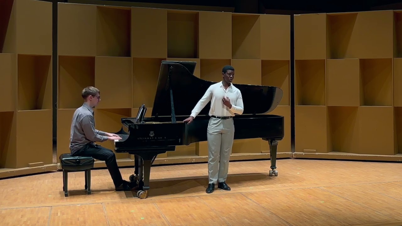 Der Fischerknabe by Franz Liszt performed by Galilei Njembo and Christopher Knopp