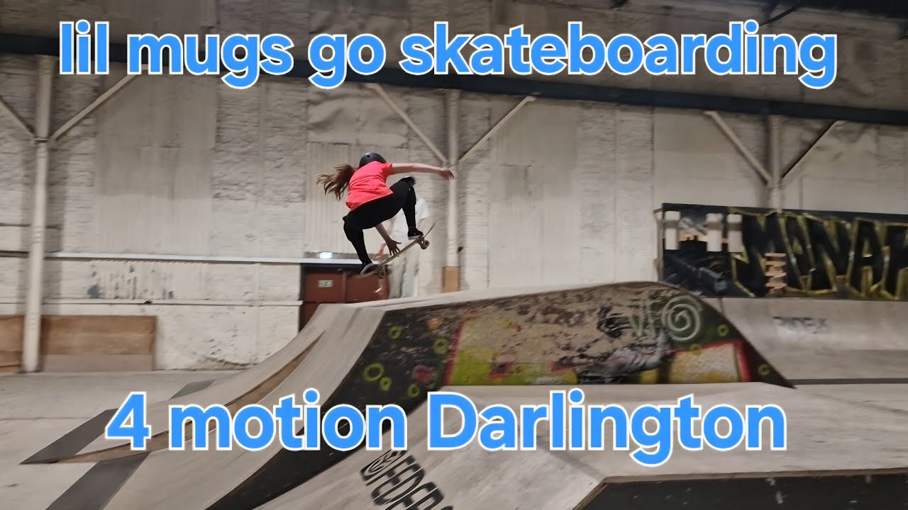 Lil mugs at 4 motion Darlington skateboard only 