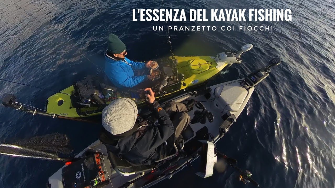 Due giorni di pesca a cavallo di Natale: l'essenza del kayak fishing