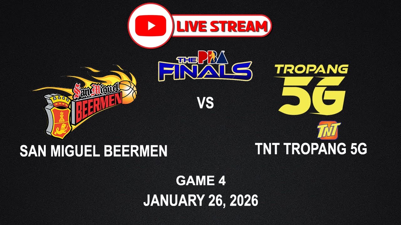LIVE NOW! SAN MIGUEL vs TNT TROPANG 5G | PBA FINALS | January 26, 2026 | NBA2K24 Simulation Only